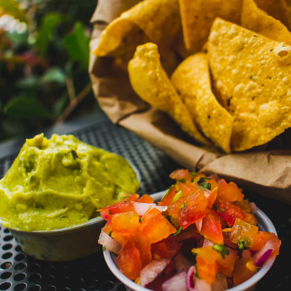 Chips et guacamole