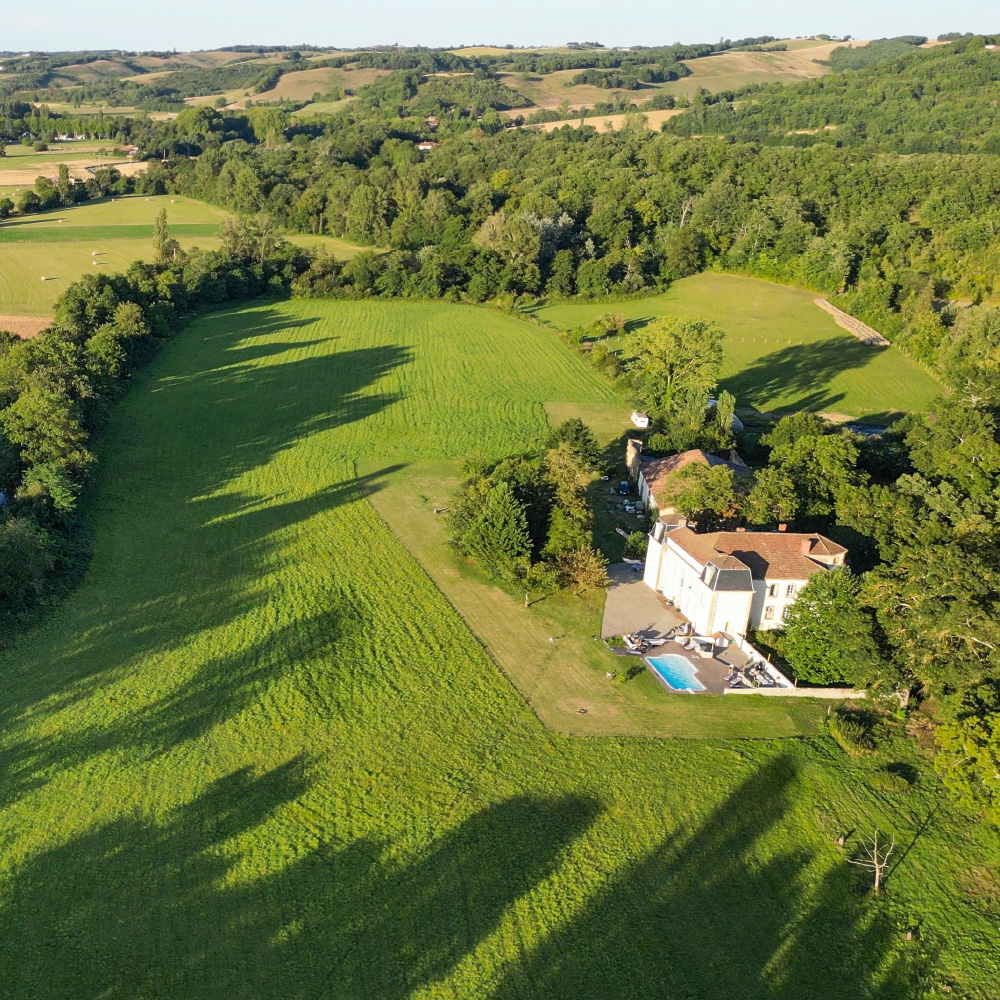 Image du Château vue du ciel