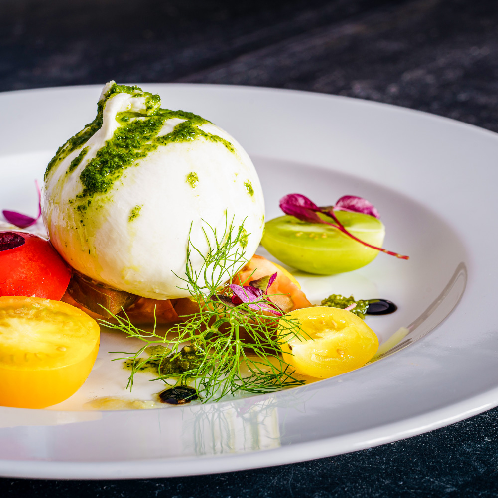 Salade tomate-mozzarella