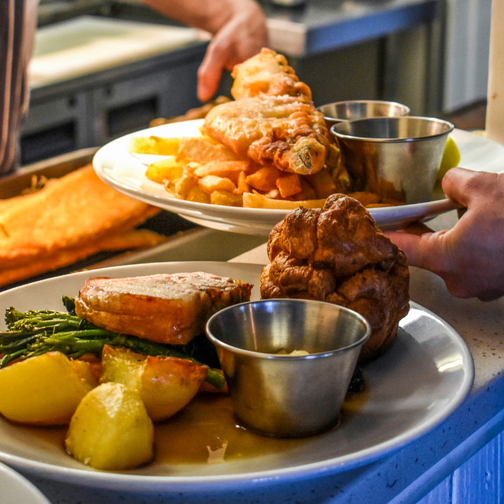 Fish and chips et rôti du dimanche